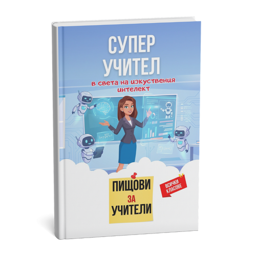 Помагало "Пищови за учители - изкуствен интелект в образованието"